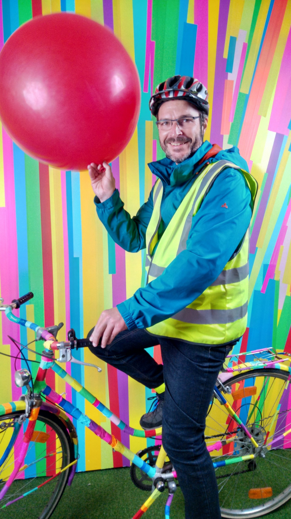 Fahrradbild vom Critical Mass-Abschluss in der TAPERY am 27.09.2024