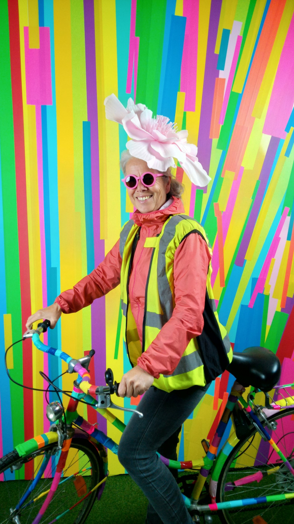 Fahrradbild vom Critical Mass-Abschluss in der TAPERY am 27.09.2024