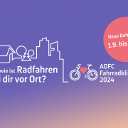 Sharepic für den ADFC-Fahrradklima-Test 2024