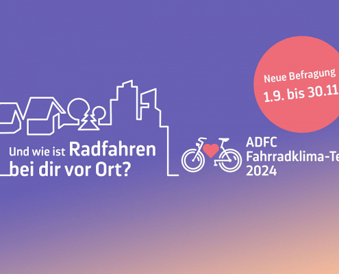 Sharepic für den ADFC-Fahrradklima-Test 2024